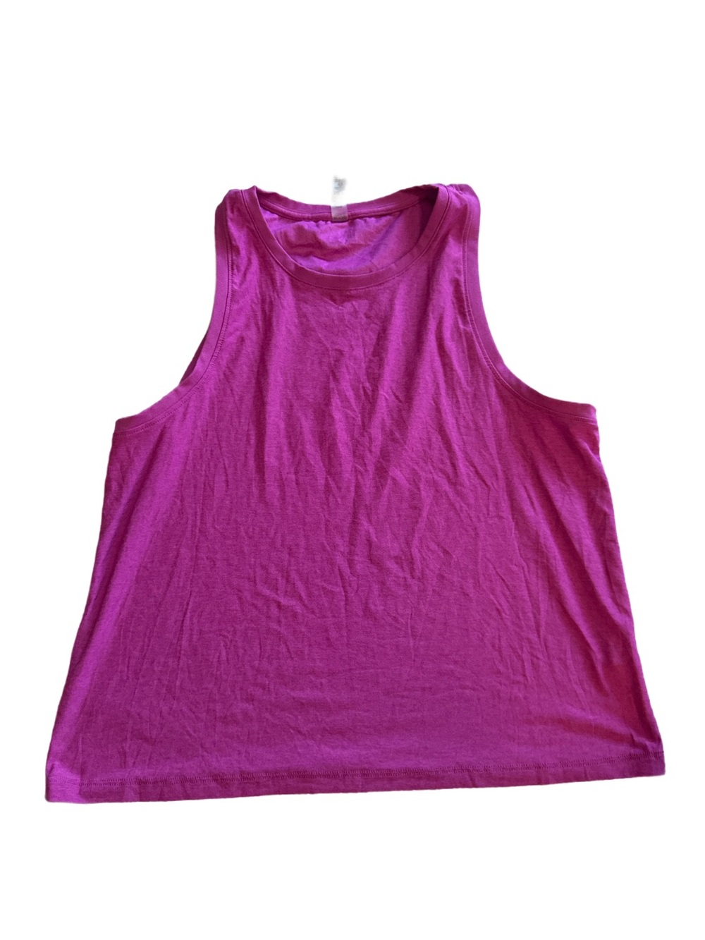 Beyond Yoga Women's Tank Top in Bright Magenta Size Large